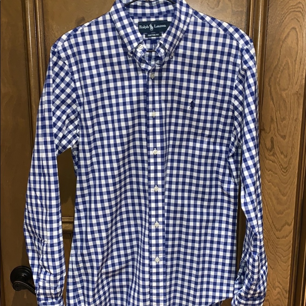 Polo Ralph Lauren Checkered Button Down. Sz S